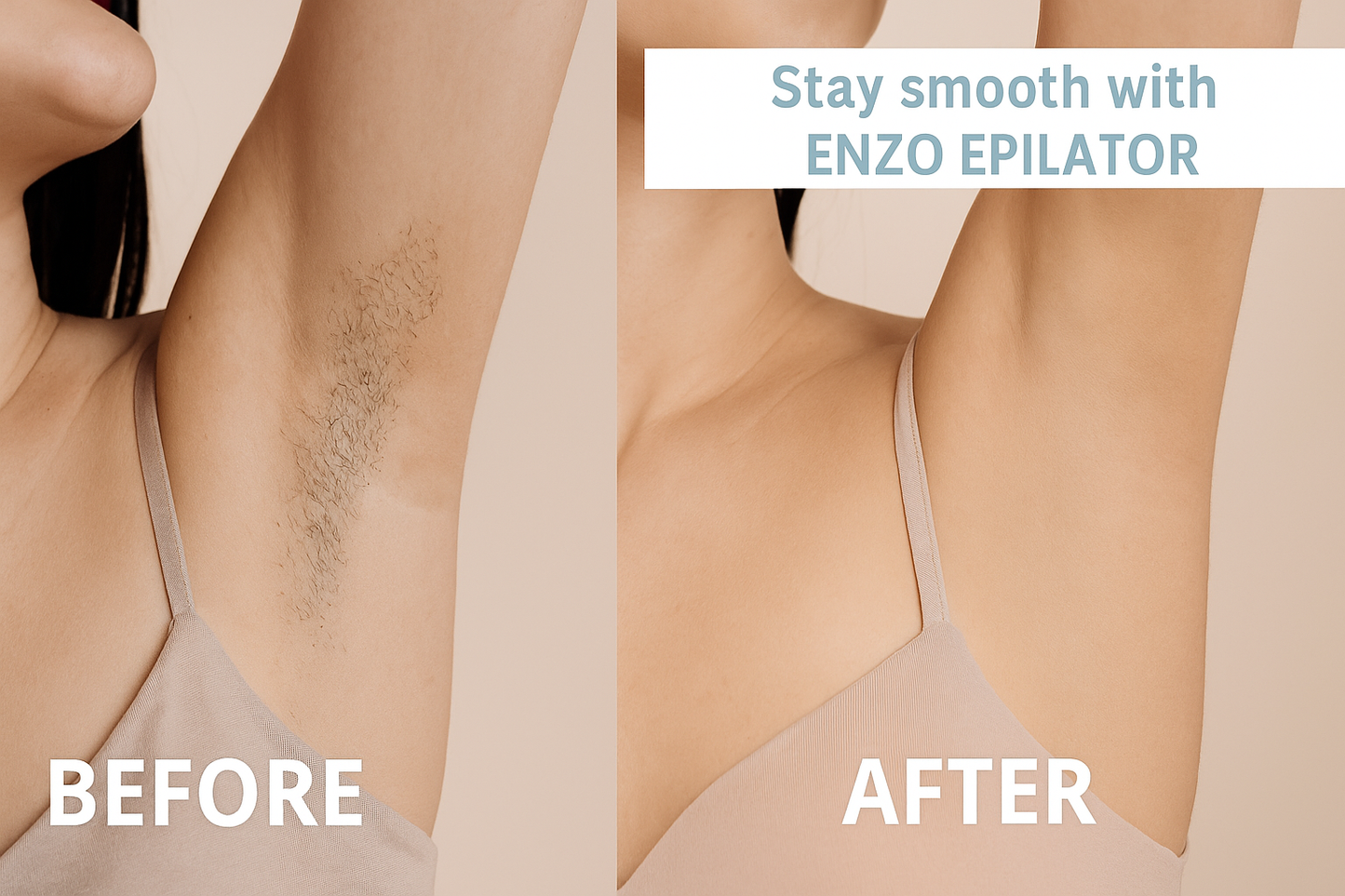 ENZO Epilator 4 in 1 – إزالة شعر احترافية وناعمة بلا ألم