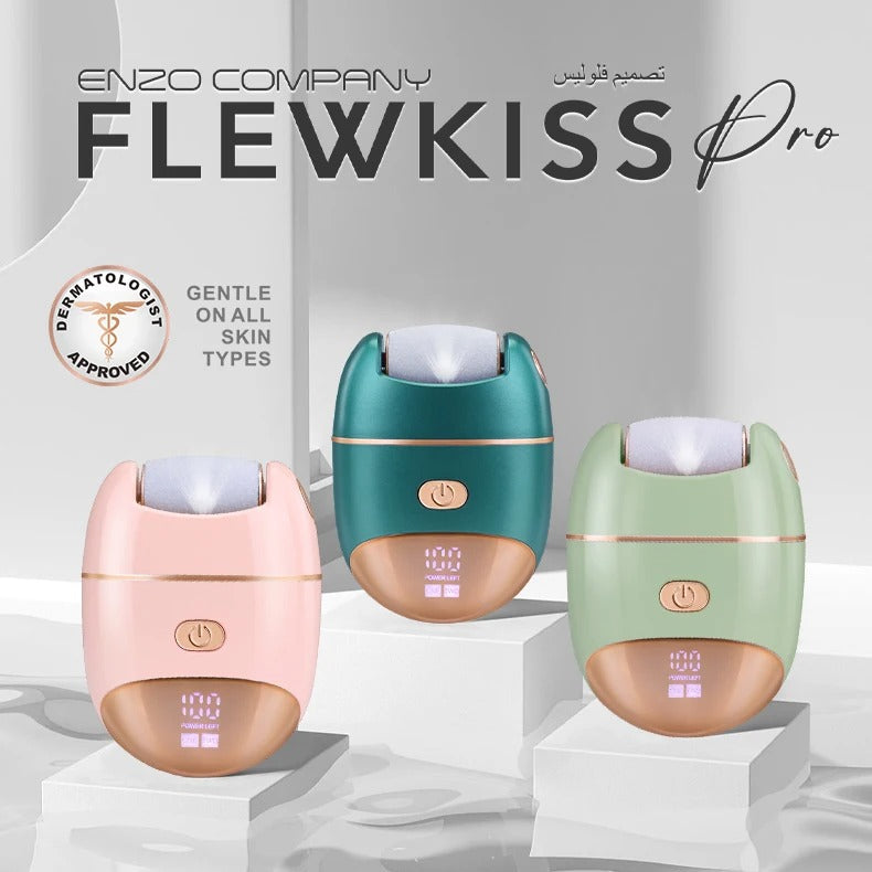 Electronique Outil de Pédicure Enzo Flewkiss Pro أقدام ناعمة كالحرير مع