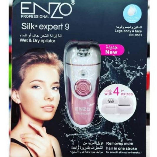 ENZO Epilator 4 in 1 – إزالة شعر احترافية وناعمة بلا ألم